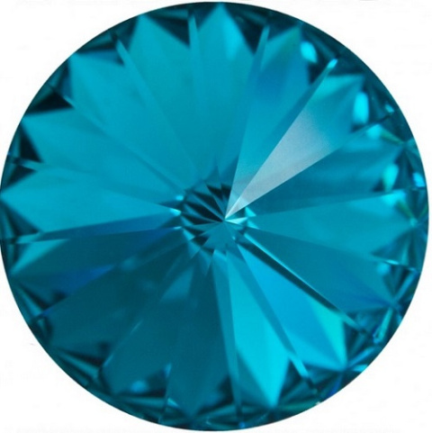 Rivoli 8mm Blue Zircon F