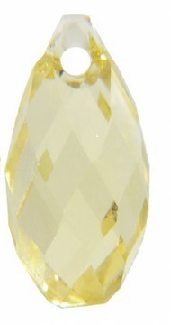 Briolette Jonquil 17x8,5mm