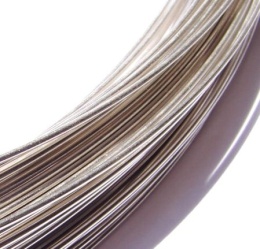Drut srebrny 0,7mm - 0,5 metra miękki Ag999