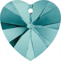 Heart Blue Zircone 10,3x10mm