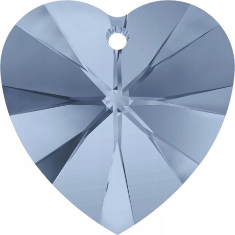 Heart Denim Blue 10,3x10mm