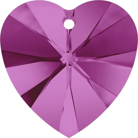 Heart Fuchsia 10,3x10mm