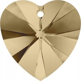 Heart Golden Shadow 10,3x10mm