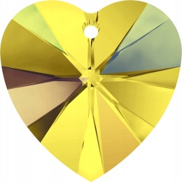 Heart Light Topaz AB 18x17,5mm