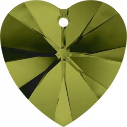 Heart Olivine 10,3x10mm