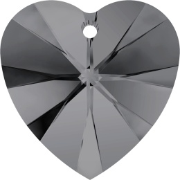 Heart Silver Night 10,3x10mm