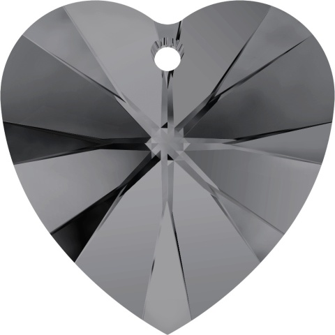 Heart Silver Night 10,3x10mm