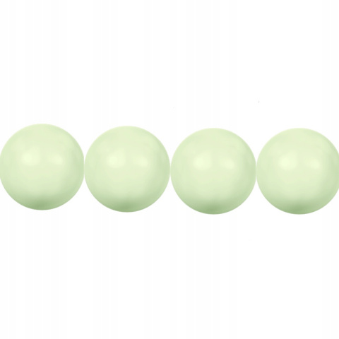 Pastel Green Pearl 6mm - 4szt